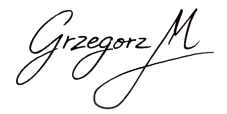Grzegorz Maniak Logo
